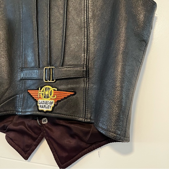 Vintage Leather Biker Vest - Picture 12 of 16
